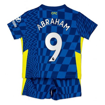 Billiga Fotbollströjor Chelsea Tammy Abraham 9 Barn Hemma tröja 2021/22 Kortärmad